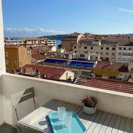 Edouard Vii : Centre, Terrasse Vue Degagee, Plage A 50 Metres Apartman Menton